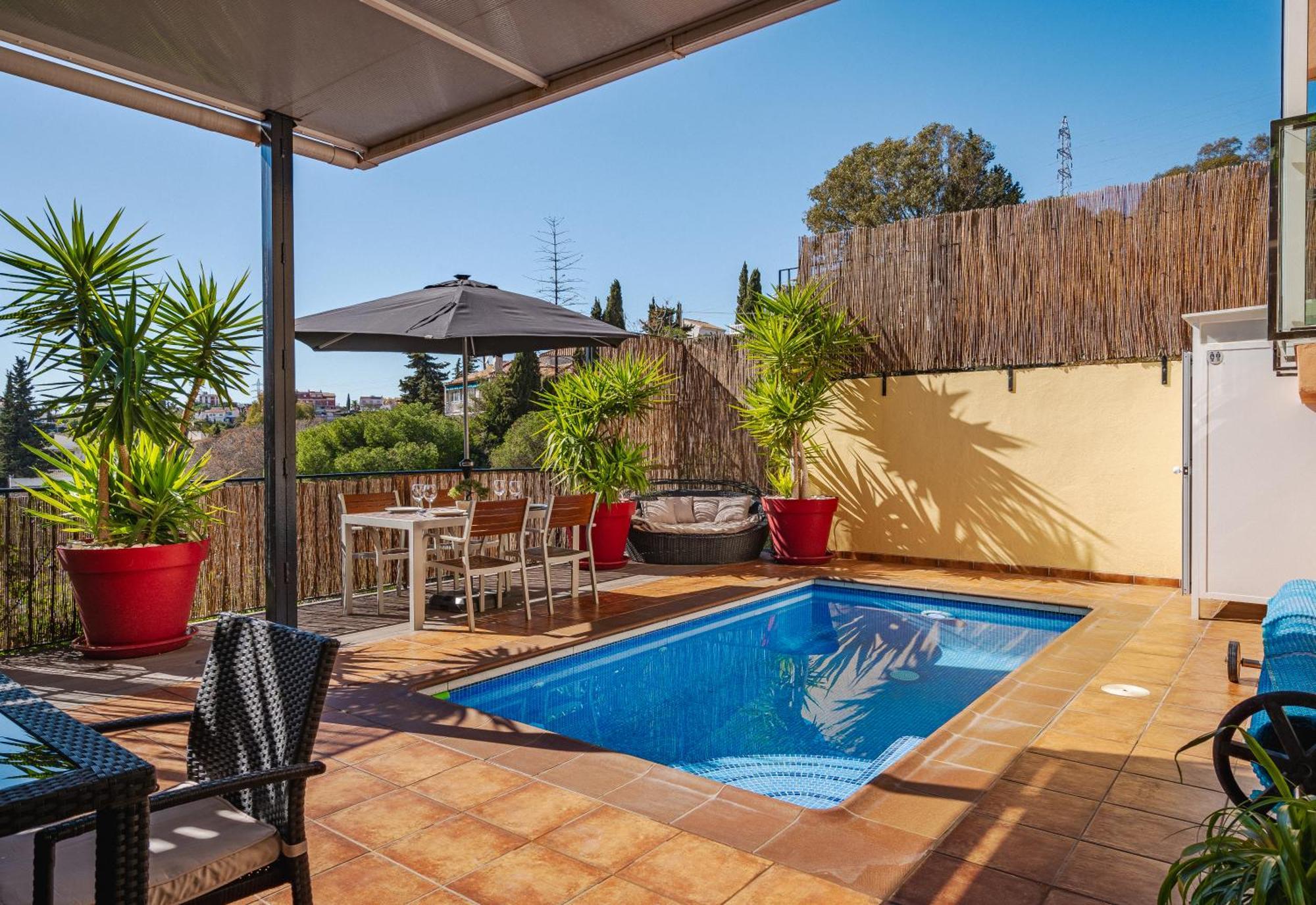 Private Luxurious Hillside Villa With Pool & Sea Views For 8 To 10 Ppl Fuengirola Εξωτερικό φωτογραφία