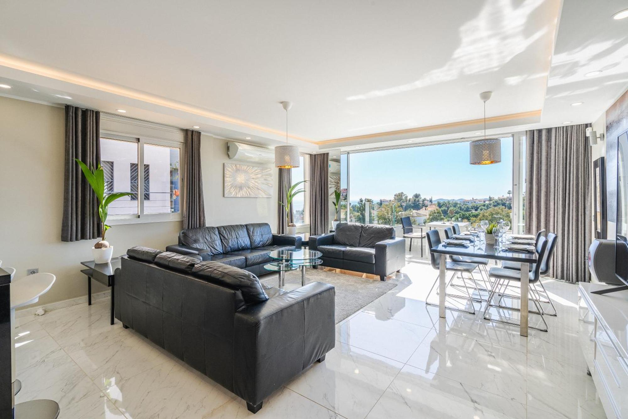 Private Luxurious Hillside Villa With Pool & Sea Views For 8 To 10 Ppl Fuengirola Εξωτερικό φωτογραφία