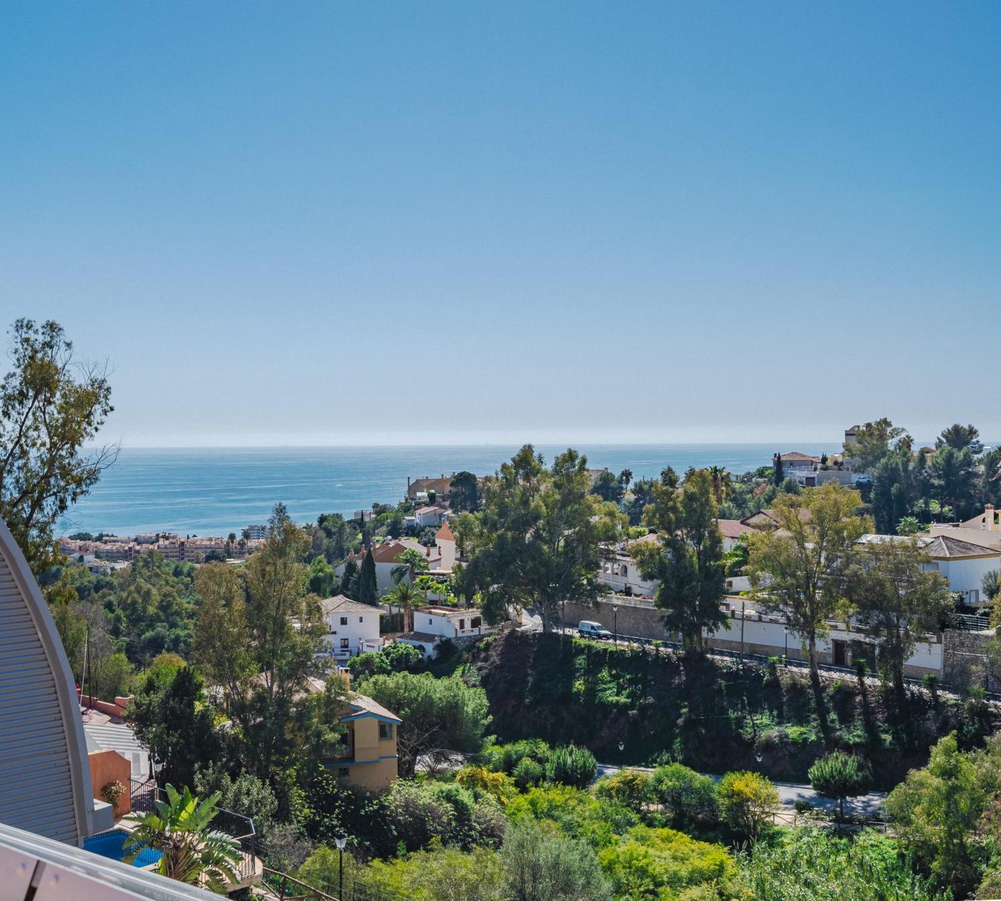 Private Luxurious Hillside Villa With Pool & Sea Views For 8 To 10 Ppl Fuengirola Εξωτερικό φωτογραφία